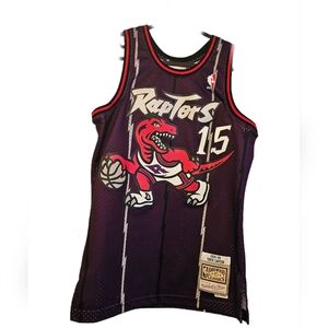 Toronto Raptors #15 Purple Jersey – Sz S Vince Carter Mitchell & Ness